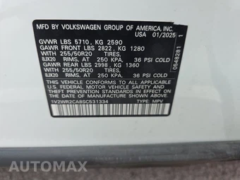 2025 Volkswagen Atlas 2.0T SE w/Technology - miniatura 22