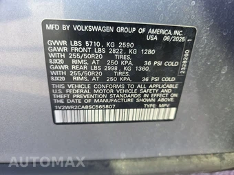 2025 Volkswagen Atlas 2.0T SE w/Technology - miniatura 15