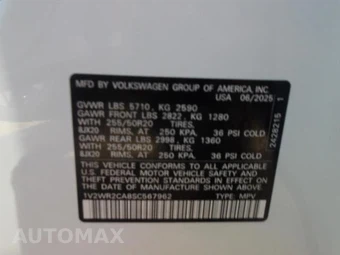 2025 Volkswagen Atlas 2.0T SE w/Technology - miniatura 4
