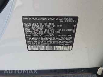 2025 Volkswagen Atlas 2.0T SE w/Technology - miniatura 15