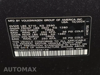 2025 Volkswagen Atlas 2.0T SE w/Technology - miniatura 14