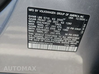 2025 Volkswagen Atlas 2.0T SE w/Technology - miniatura 15
