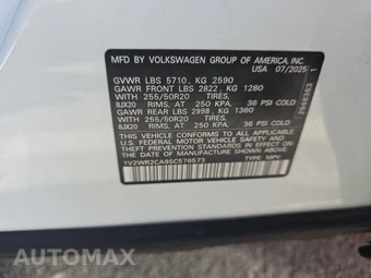 2025 Volkswagen Atlas 2.0T SE w/Technology - miniatura 15