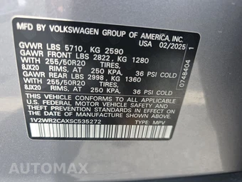 2025 Volkswagen Atlas 2.0T SE w/Technology - miniatura 22