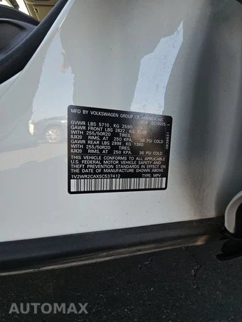 2025 Volkswagen Atlas 2.0T SE w/Technology - miniatura 15