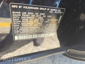 2025 Volkswagen Atlas 2.0T SEL - miniatura 14
