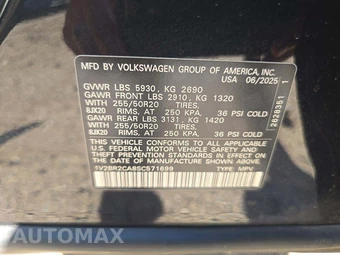 2025 Volkswagen Atlas 2.0T SEL - miniatura 2