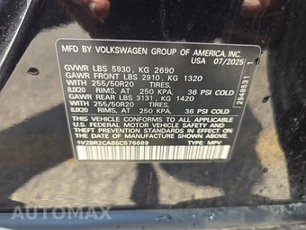 2025 Volkswagen Atlas 2.0T SEL - miniatura 15