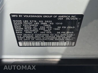 2025 Volkswagen Atlas Cross Sport 2.0T SE w/Technology - miniatura 15