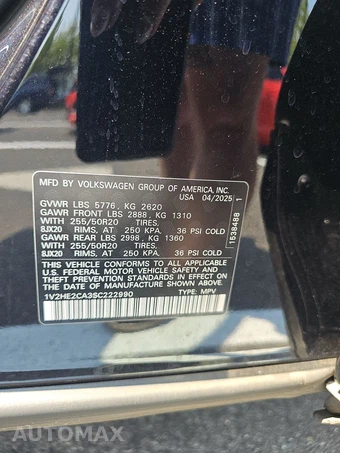 2025 Volkswagen Atlas Cross Sport 2.0T SE w/Technology - miniatura 21