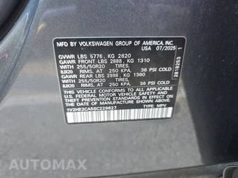 2025 Volkswagen Atlas Cross Sport 2.0T SE w/Technology - miniatura 14