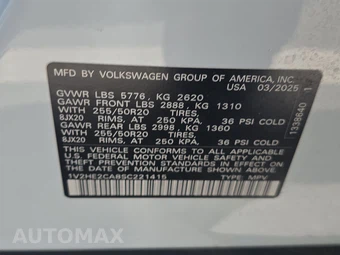 2025 Volkswagen Atlas Cross Sport 2.0T SE w/Technology - miniatura 14