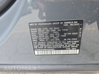 2025 Volkswagen Atlas Cross Sport 2.0T SE w/Technology - miniatura 14