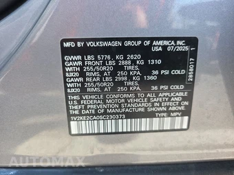 2025 Volkswagen Atlas Cross Sport 2.0T SE w/Technology - miniatura 14