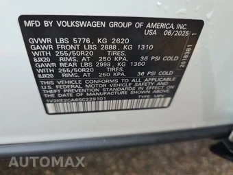 2025 Volkswagen Atlas Cross Sport 2.0T SE w/Technology - miniatura 14