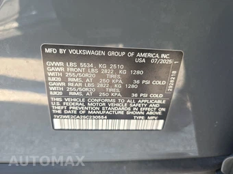 2025 Volkswagen Atlas Cross Sport 2.0T SE w/Technology - miniatura 14