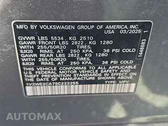 2025 Volkswagen Atlas Cross Sport 2.0T SE w/Technology - miniatura 21