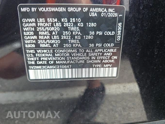 2025 Volkswagen Atlas Cross Sport 2.0T SE w/Technology - miniatura 14