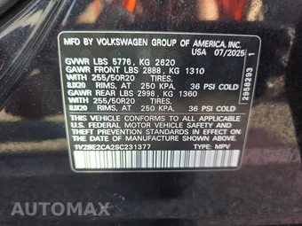 2025 Volkswagen Atlas Cross Sport 2.0T SEL - miniatura 14