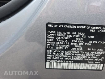 2025 Volkswagen Atlas Cross Sport 2.0T SEL - miniatura 14