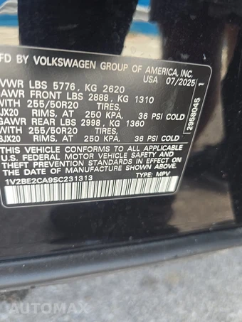 2025 Volkswagen Atlas Cross Sport 2.0T SEL - miniatura 14