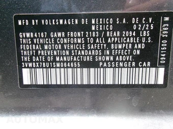2025 Volkswagen Jetta Sport - miniatura 8