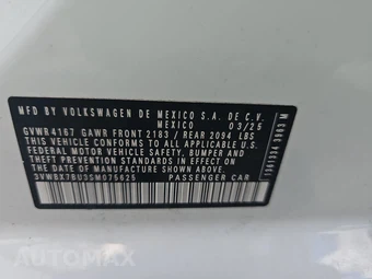 2025 Volkswagen Jetta Sport - miniatura 15