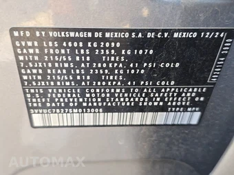 2025 Volkswagen Taos SE - miniatura 14