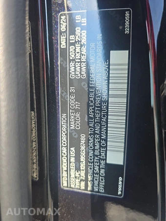 2025 Volvo S60 B5 Core Dark – miniatura 14
