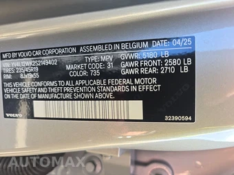 2025 Volvo V60 Cross Country B5 Plus – miniatura 14