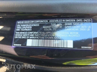 2025 Volvo XC60 B5 Core – miniatura 5