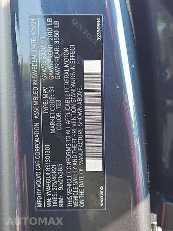 2025 Volvo XC90 Plug-In Hybrid Plus 6-Passenger - miniatura 15