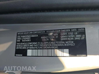 2025 Volvo XC90 Plus 7-Passenger – miniatura 5