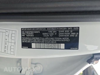 2025 Volvo XC90 Plus 7-Passenger – miniatura 15