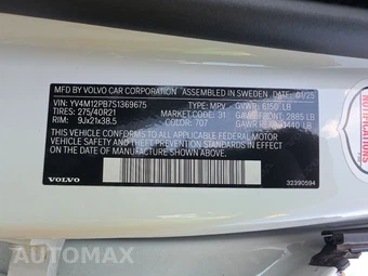 2025 Volvo XC90 Plus 7-Passenger - miniatura 14