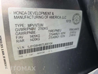 2026 Acura MDX Type S w/Ultra Pkg - miniatura 5