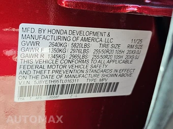 2026 Acura MDX w/Platinum Elite A-Spec Pkg - miniatura 15