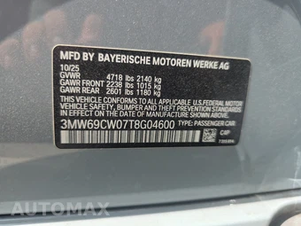 2026 BMW 3 Series Sedan 330i NA M SPORT LINE - miniatura 21