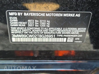 2026 BMW 3 Series Sedan 330i xDrive NA M SPORT LINE - miniatura 21