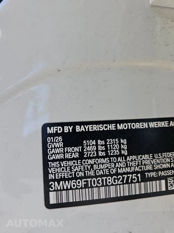 2026 BMW 3 Series Sedan M340i xDrive NA - miniatura 14