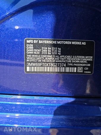 2026 BMW 3 Series Sedan M340i xDrive NA - miniatura 14