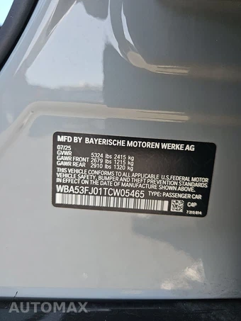 2026 BMW 5 Series Sedan 530i xDrive M SPORT LINE - miniatura 15