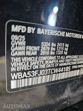 2026 BMW 5 Series Sedan 530i xDrive M SPORT LINE - miniatura 21