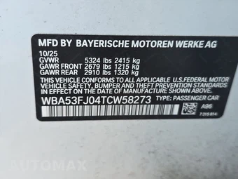 2026 BMW 5 Series Sedan 530i xDrive M SPORT LINE - miniatura 21
