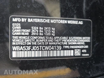 2026 BMW 5 Series Sedan 530i xDrive M SPORT LINE - miniatura 15