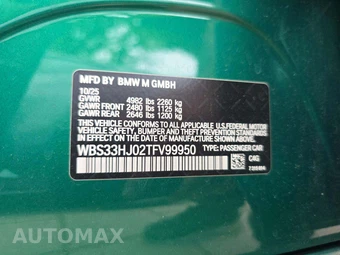 2026 BMW M3 Sedan Competition xDrive - miniatura 5