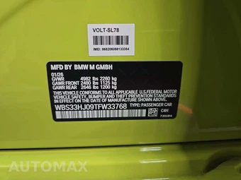 2026 BMW M3 Sedan Competition xDrive - miniatura 2