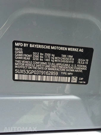 2026 BMW X3 30 xDrive M SPORT LINE - miniatura 15