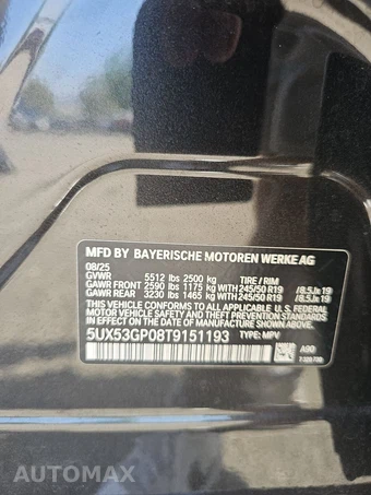 2026 BMW X3 30 xDrive M SPORT LINE - miniatura 15