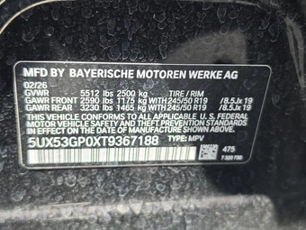 2026 BMW X3 30 xDrive M SPORT LINE - miniatura 21